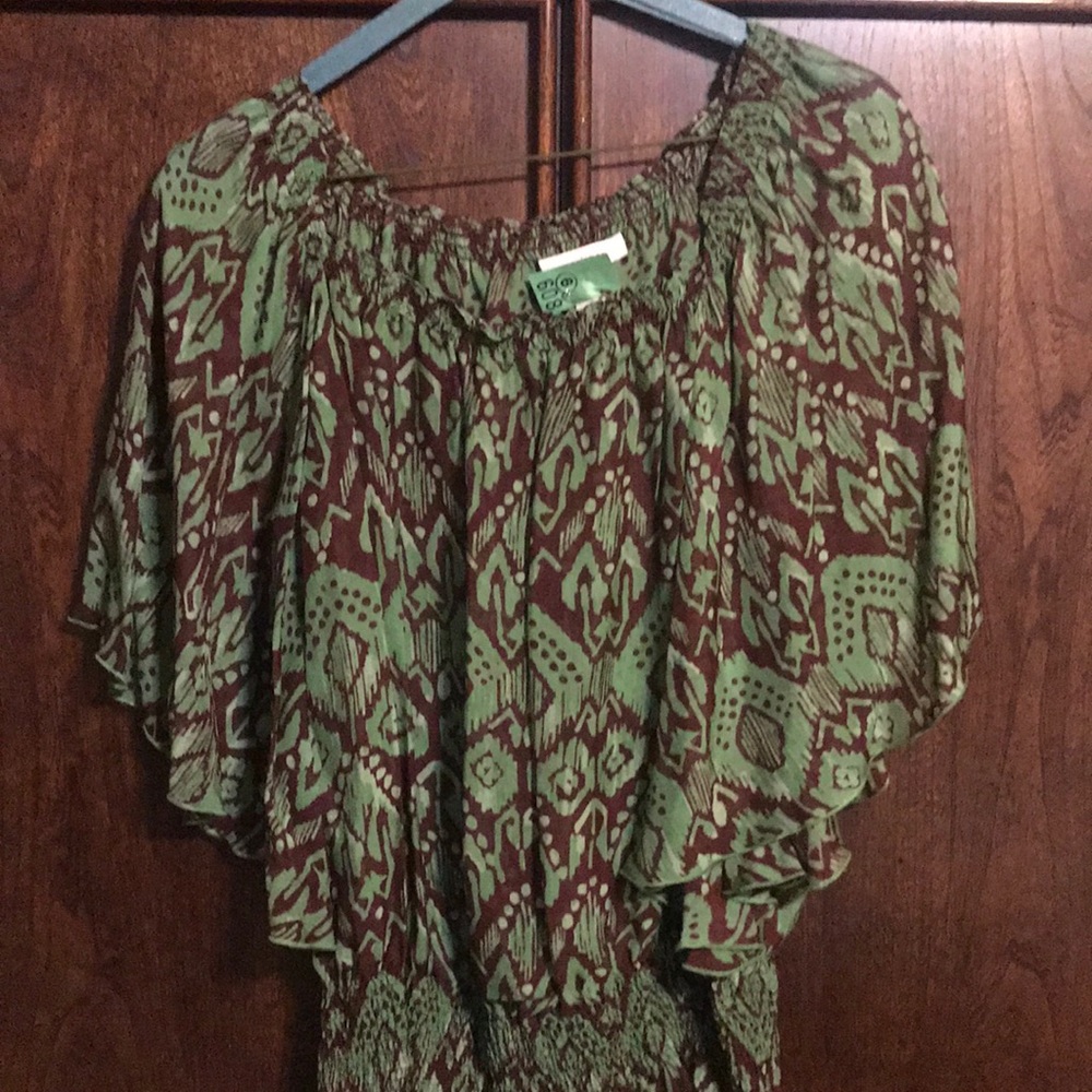 Sundance silk tunic
